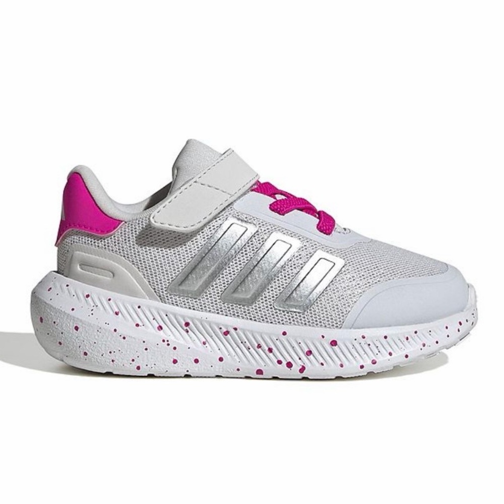 New Toddlers Sz 5 Adidas X_PLRPath Slip On Sneakers Shoes Sportswear White Pink